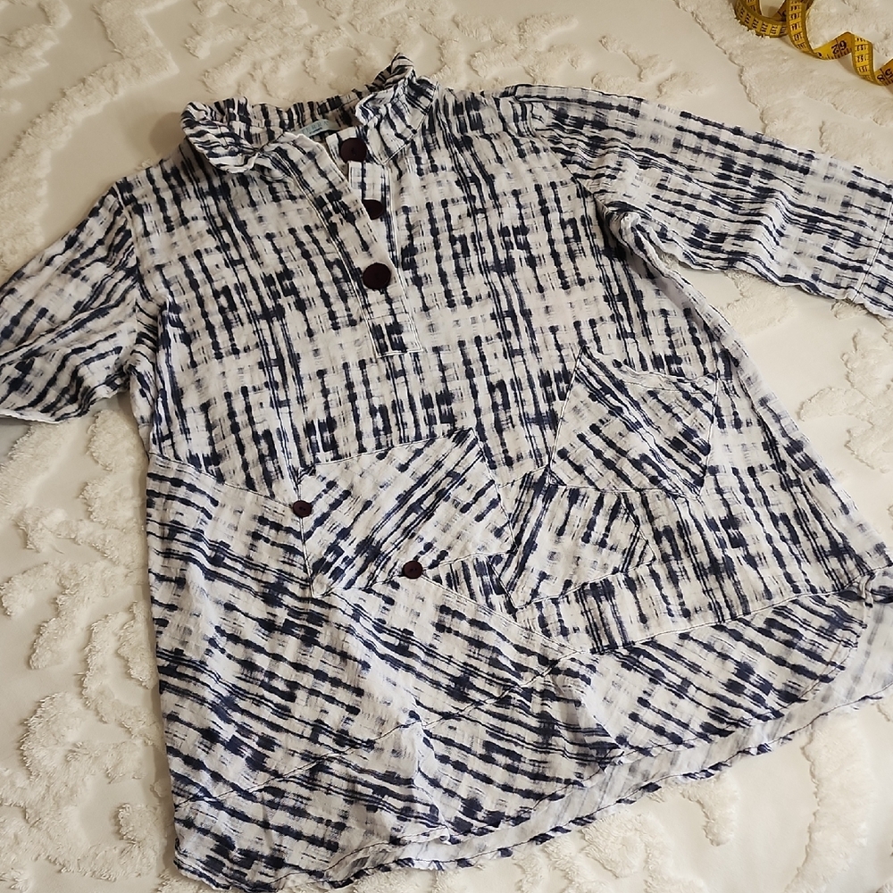 TERRA SJ  Cotton Blend Tunic